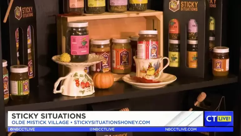 Sticky Situations Featured on NBC CT Live