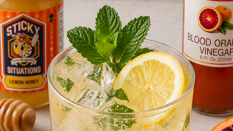 Create a sweet-and-sour summer mocktail