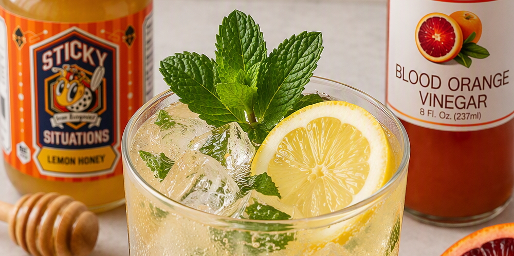 Create a sweet-and-sour summer mocktail